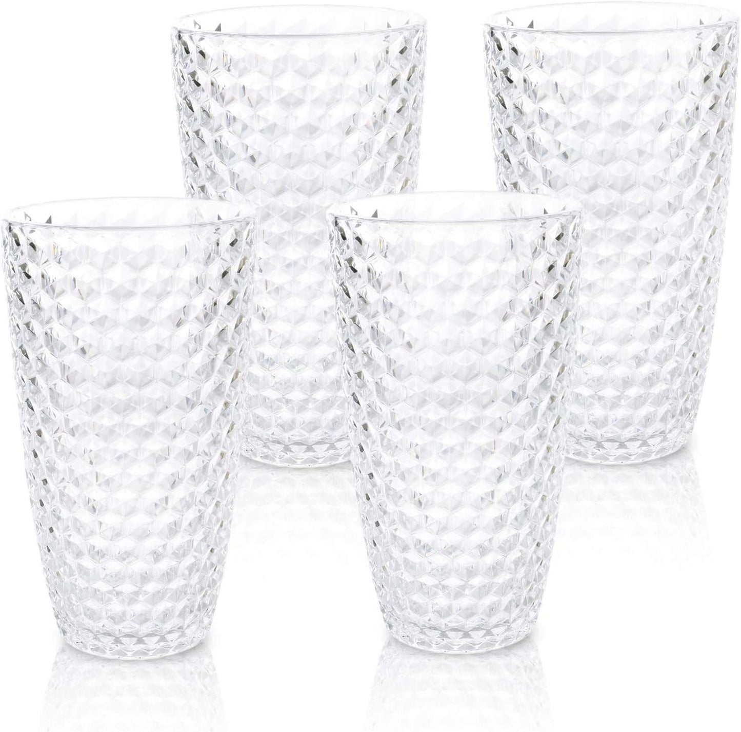 Laguna Beach Shatterproof Tritan Plastic Tall Tumbler, 19oz
