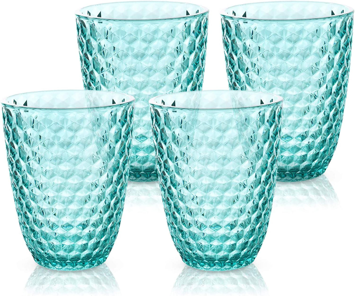 Laguna Beach Shatterproof Tritan Plastic Short Tumbler, 12oz