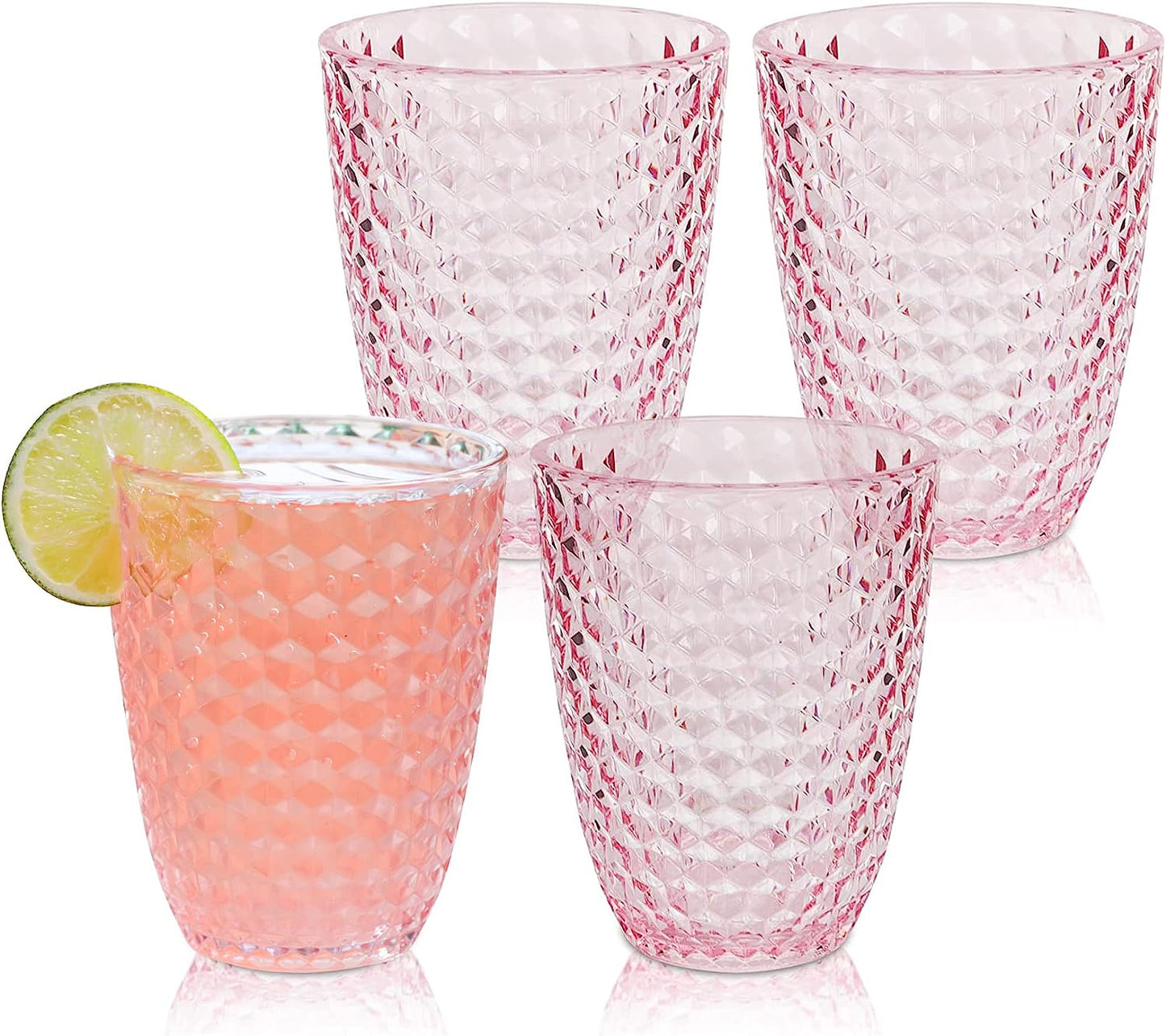 Laguna Beach Shatterproof Tritan Plastic Short Tumbler, 12oz