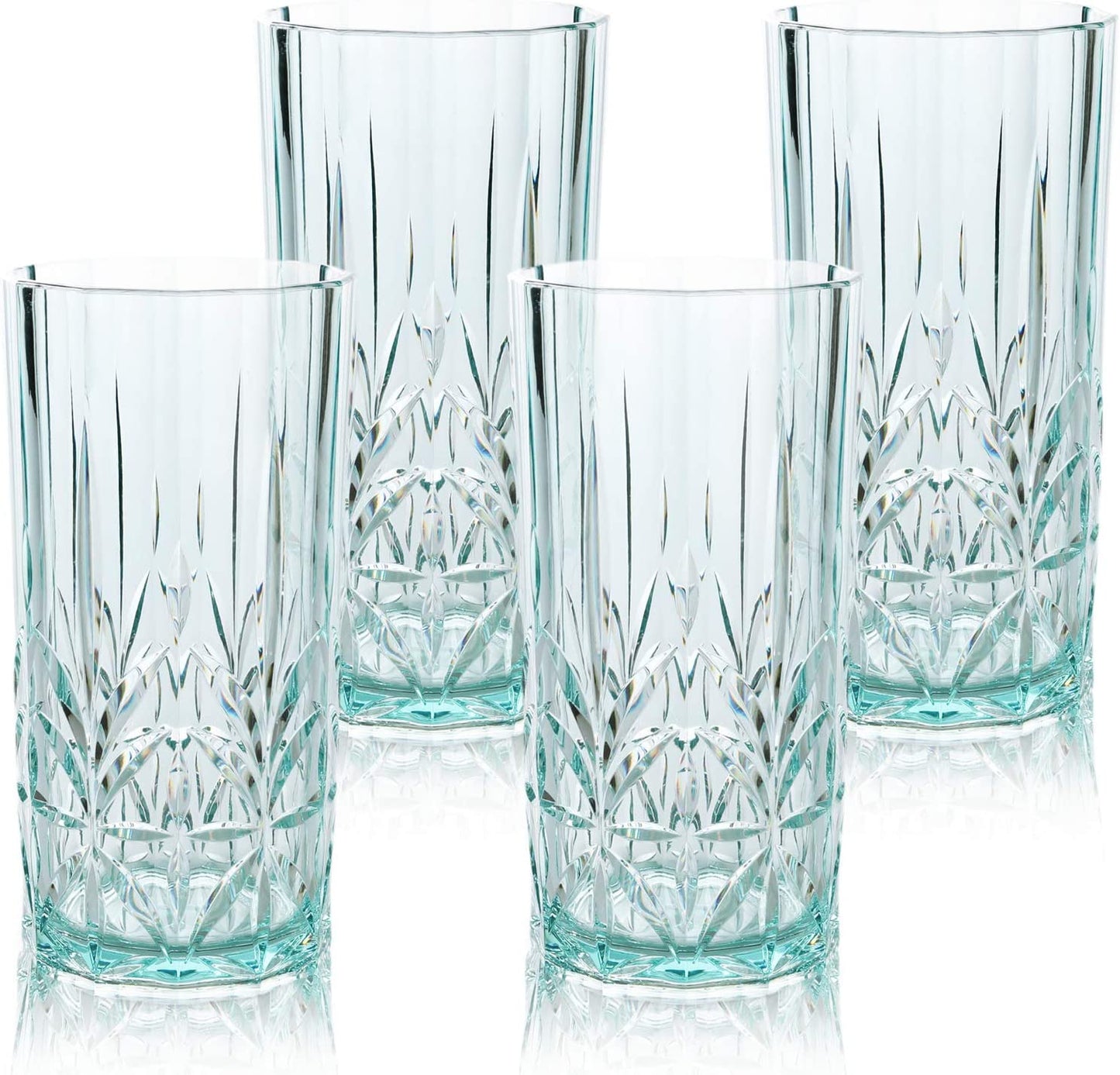Myrtle Beach Shatterproof Plastic Tall Tumbler, 18oz