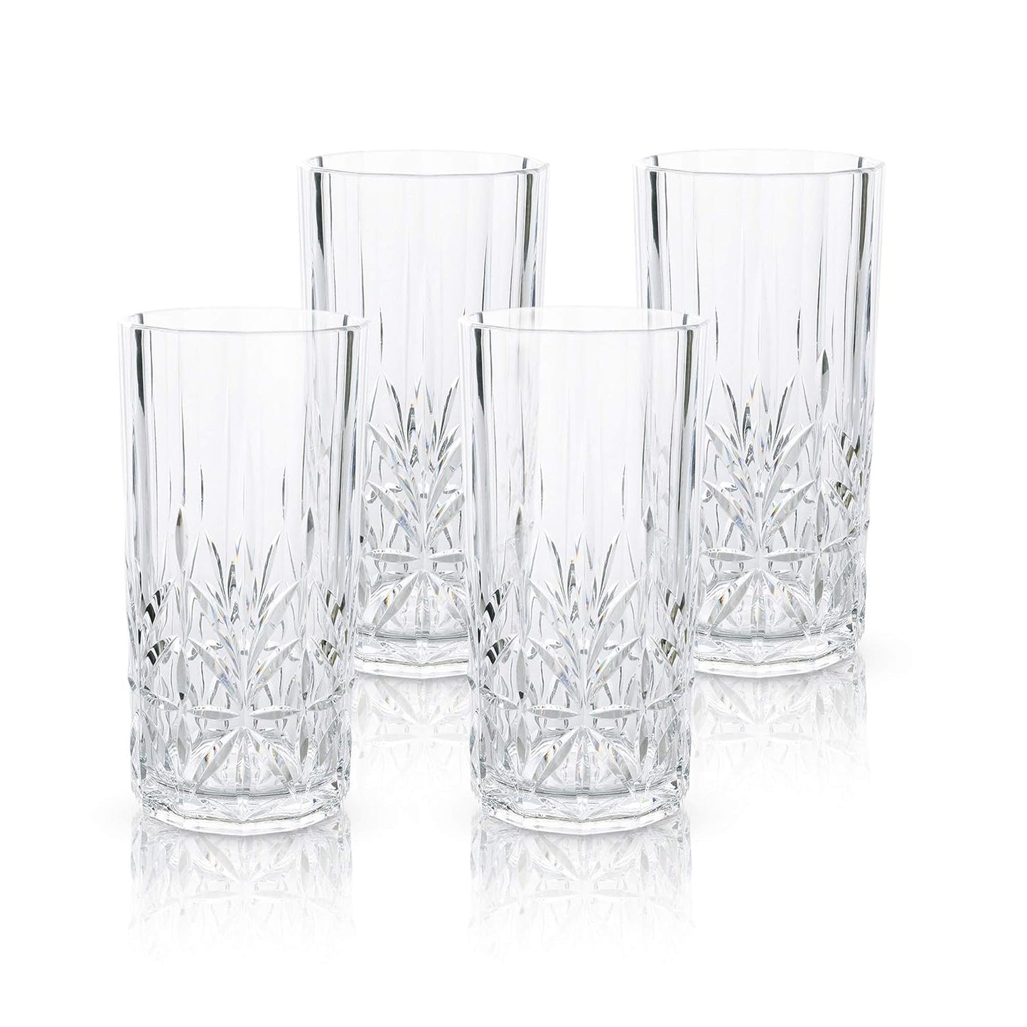 Myrtle Beach Shatterproof Plastic Tall Tumbler, 18oz