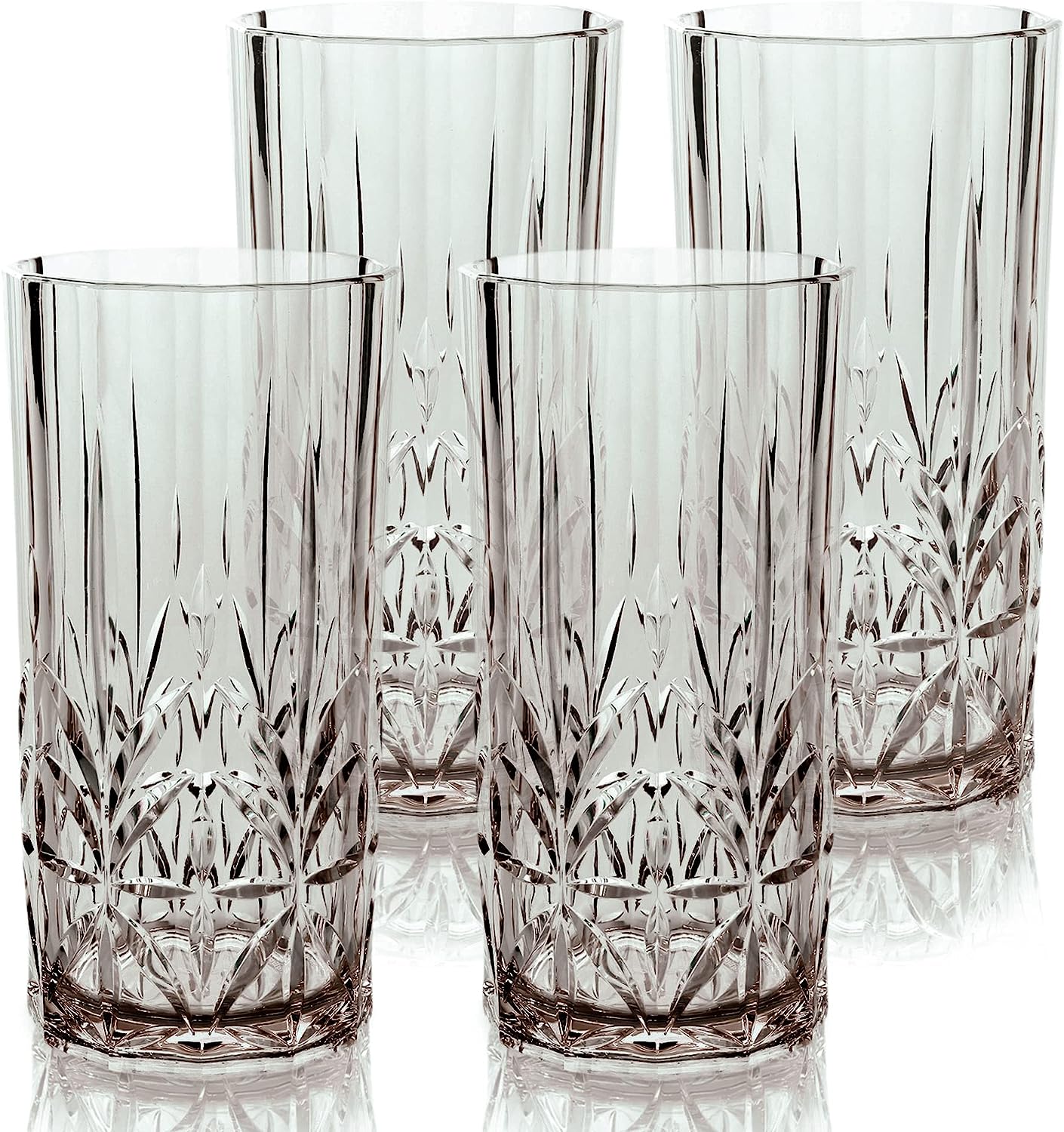 Myrtle Beach Shatterproof Plastic Tall Tumbler, 18oz
