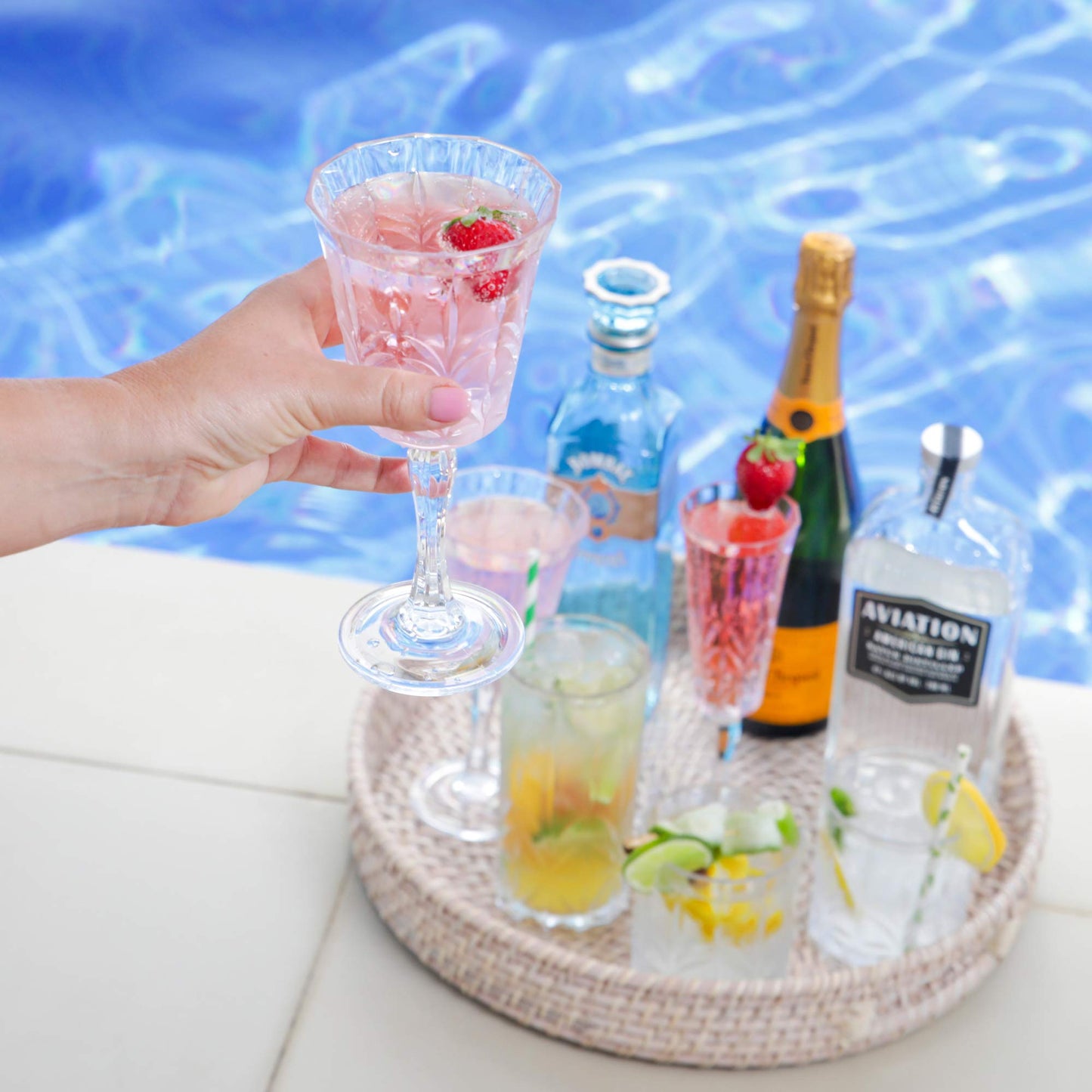 Myrtle Beach Shatterproof 10oz Plastic Wine Glass