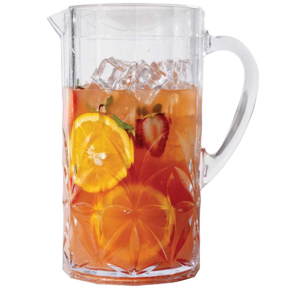 Myrtle Beach Shatterproof Plastic Water Pitcher, 88oz